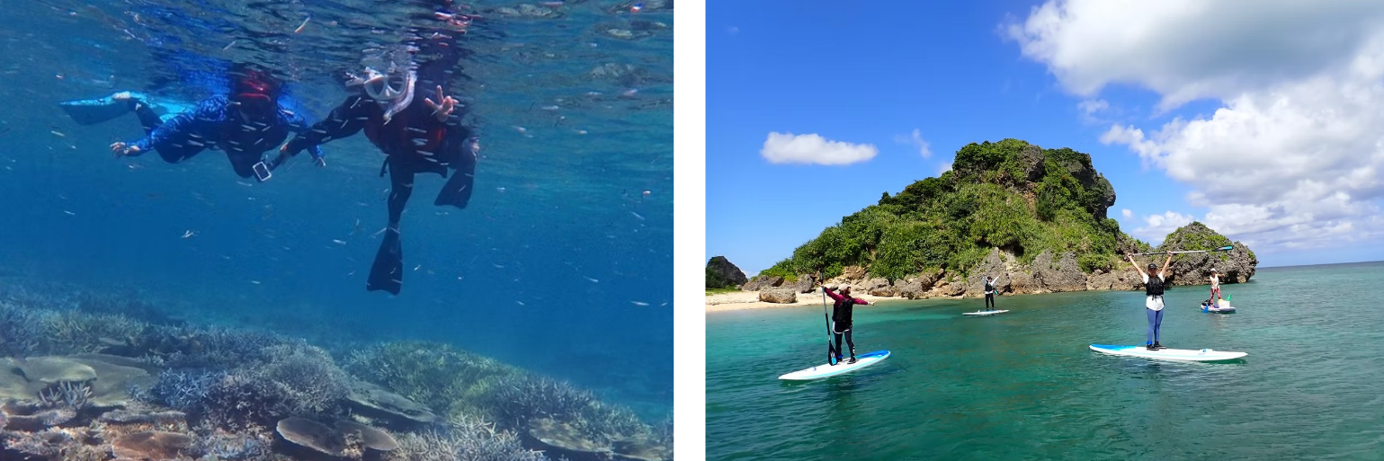 SUP&SNORKELING banner